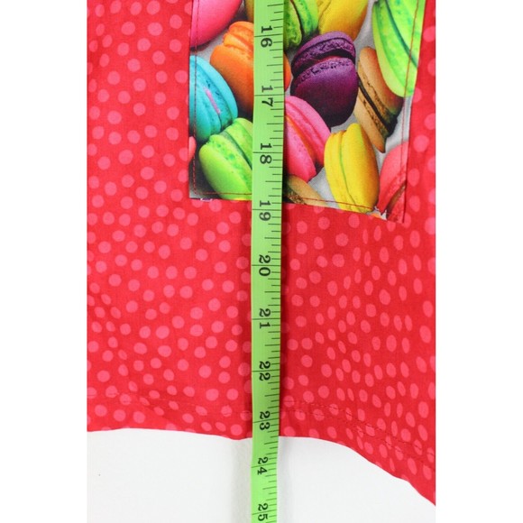 Lollipop Dress Shop Girls Dress Size 6 Red Macaroon Sleeveless Boutique - Picture 7 of 8